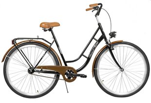 Pilsētas velosipēds AZIMUT Retro 28" 2021, melns cena un informācija | Velosipēdi | 220.lv