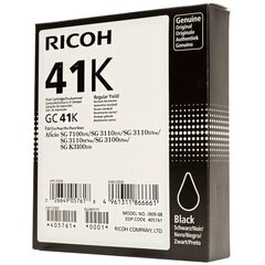 Gēla kasete RICOH HY GC41K, Melna cena un informācija | Tintes kārtridži | 220.lv