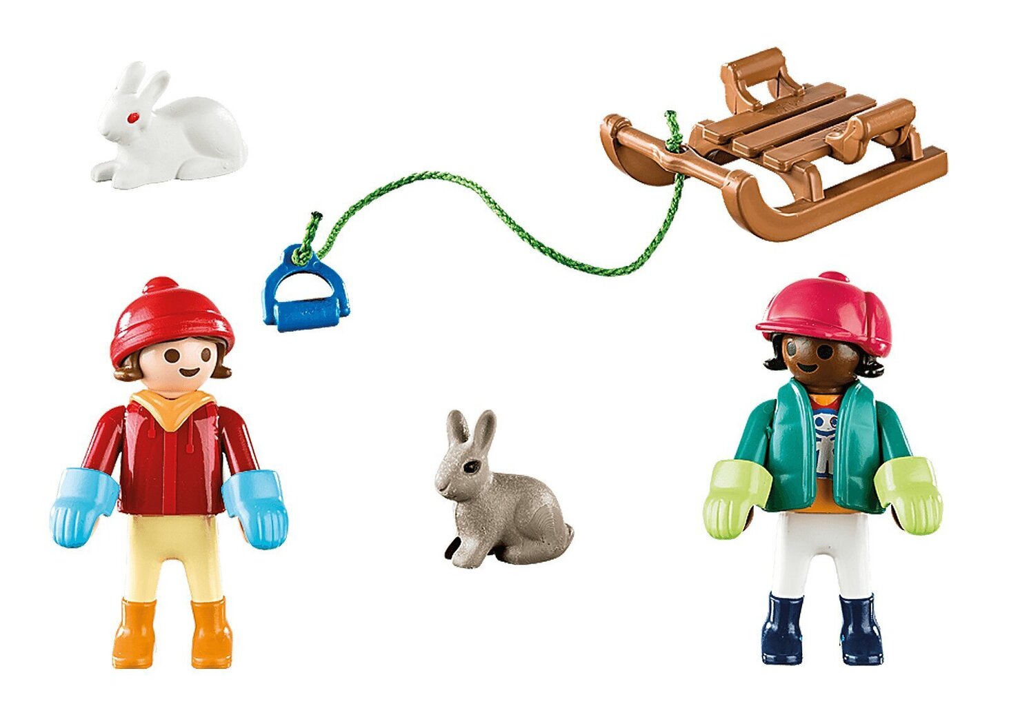 70250 PLAYMOBIL® Special Plus Bērni ar ragavām cena un informācija | Konstruktori | 220.lv