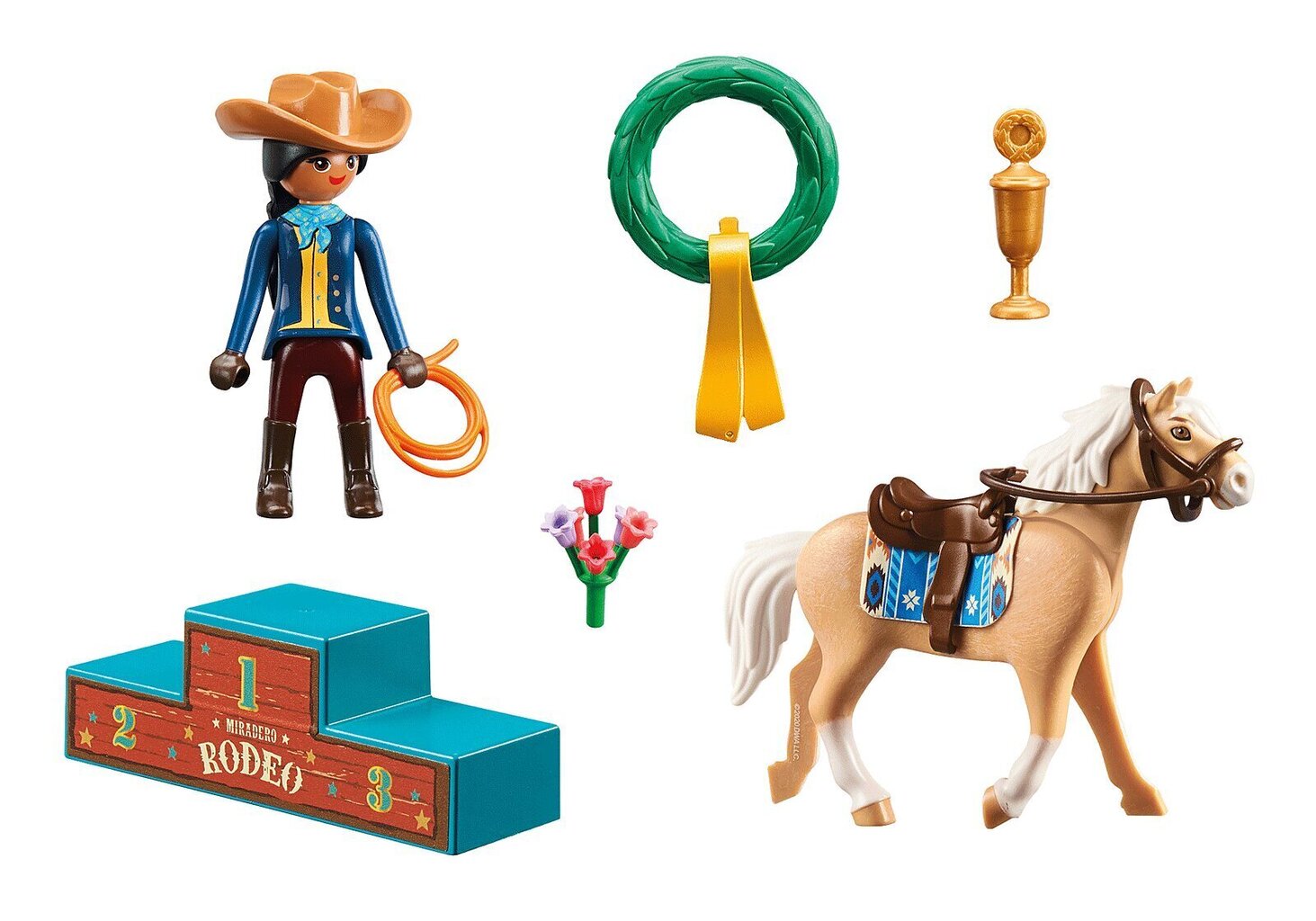 70697 PLAYMOBIL® Dreamworks Spirit Rodeo Pru цена | 220.lv