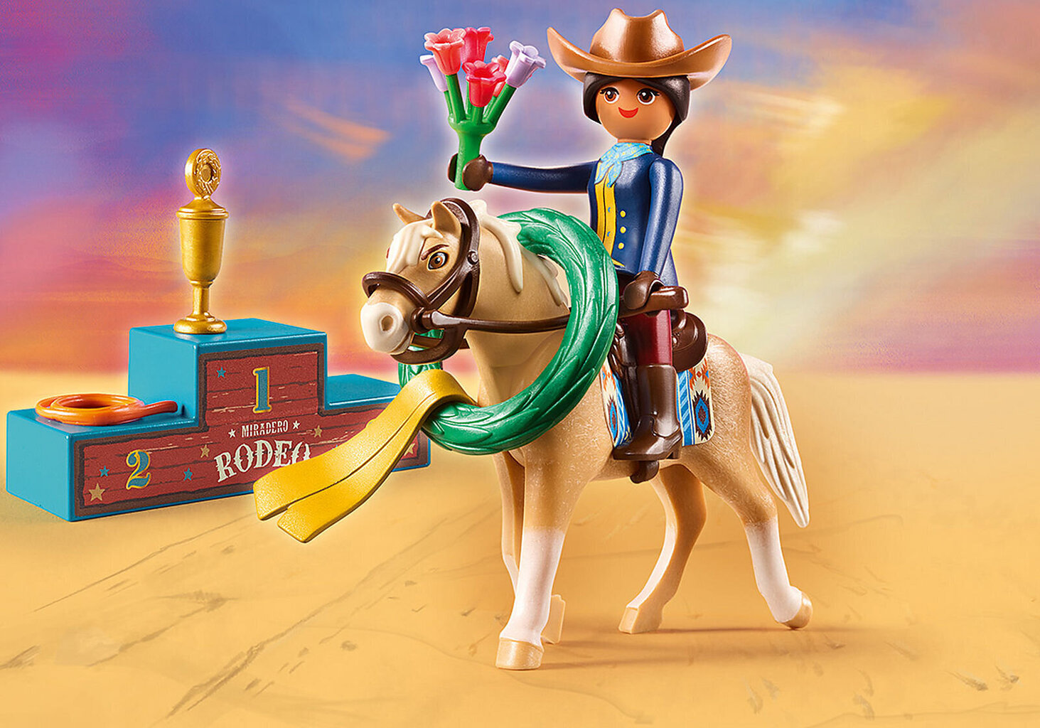 70697 PLAYMOBIL® Dreamworks Spirit Rodeo Pru цена | 220.lv