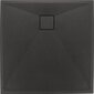 Deante granīta dušas paliktnis Correo anthracite, 90x90 cm цена и информация | Dušas paliktņi | 220.lv