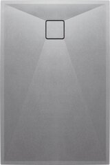 Deante granīta dušas paliktnis Correo metallic grey, 100x90 cm cena un informācija | Dušas paliktņi | 220.lv