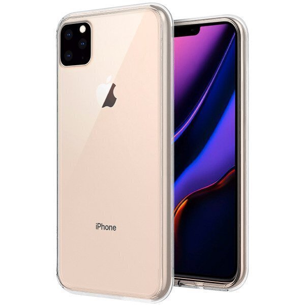 Hallo Ultra Back Case 0.3 mm Aizmugurējais Silikona Apvalks Apple iPhone 11 Pro Max Caurspīdīgs cena un informācija | Telefonu vāciņi, maciņi | 220.lv
