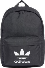 Mugursoma Adidas Classic GD4556, 24 l, melna cena un informācija | Sporta somas un mugursomas | 220.lv