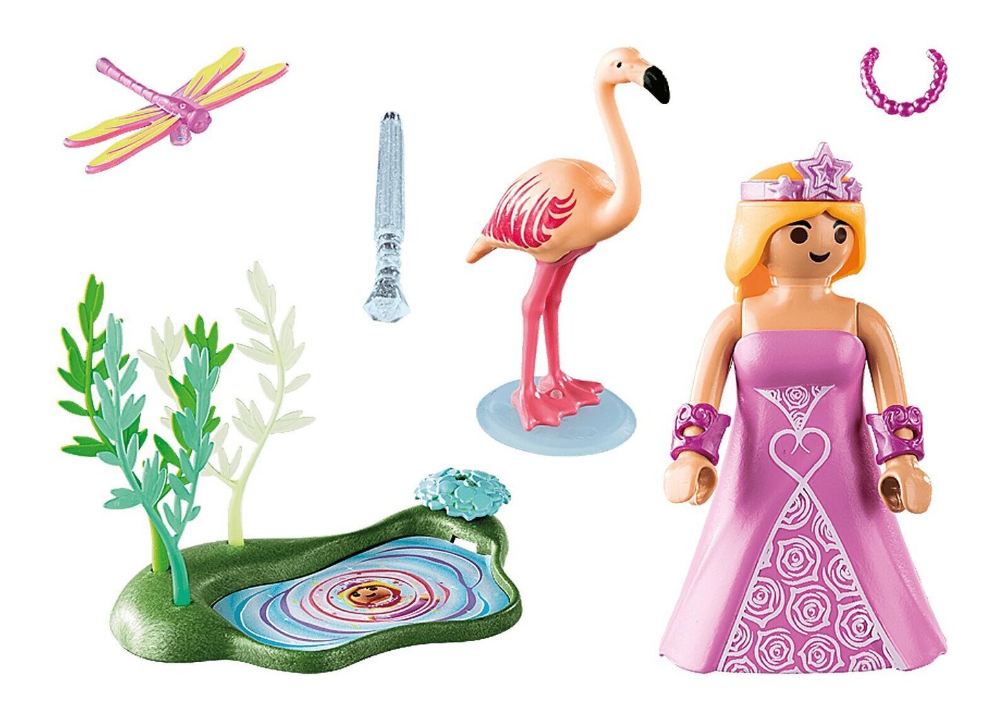 70247 PLAYMOBIL® Special Plus Princese pie dīķa цена и информация | Konstruktori | 220.lv