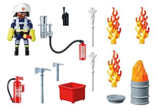 70291 PLAYMOBIL® City Action Пожарный с оборудованием цена и информация | Kонструкторы | 220.lv