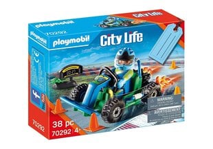 70292 PLAYMOBIL® City Life Гонщик цена и информация | Конструкторы и кубики | 220.lv