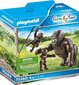 70360 PLAYMOBIL® Family Fun Gorilla ar bērniem цена и информация | Konstruktori | 220.lv