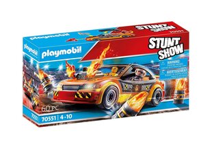 70551 PLAYMOBIL® Stuntshow Аварийная модель автомобиля. цена и информация | Конструкторы и кубики | 220.lv