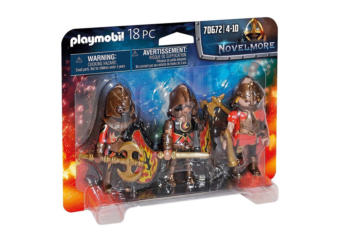 70672 PLAYMOBIL® Novelmore Barham uzbrucēji cena un informācija | Konstruktori | 220.lv