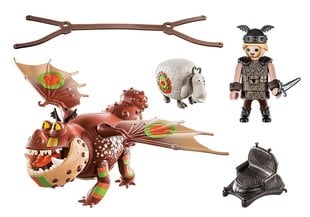 70729 PLAYMOBIL® Dragons Pūķu sacīkstes: Fishlegs un Meatlug cena un informācija | Konstruktori | 220.lv