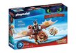 70729 PLAYMOBIL® Dragons Pūķu sacīkstes: Fishlegs un Meatlug cena un informācija | Konstruktori | 220.lv