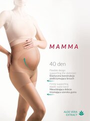 Женские колготки Mamma 40, бежевые цена и информация | Колготки | 220.lv