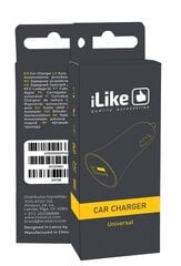 iLike ITC01 USB 1A Зарядное устройство для универсального использования в доме и на мобильных устройствах 4.7-5.2V Белый цена и информация | Зарядные устройства для телефонов | 220.lv