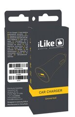 ILike Car Charger ICC01 цена и информация | Зарядные устройства для телефонов | 220.lv