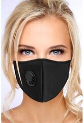 Atkārtoti lietojama sejas maska ​​ar elastānu, 5 gab., melna cena un informācija | Pirmā palīdzība | 220.lv