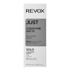 Сыворотка для лица против морщин Revox Just Coenzyme Q10 Anti-Aging 30 мл цена и информация | Сыворотки для лица, масла | 220.lv