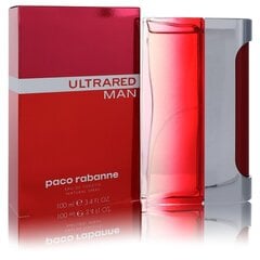 Tualetes ūdens Paco Rabanne Ultrared EDT vīriešiem 100 ml cena un informācija | Vīriešu smaržas | 220.lv