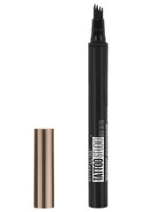 Фломастер для бровей Maybelline Microblading Pen Soft Brown, 0,15 г цена и информация | Карандаши, краска для бровей | 220.lv