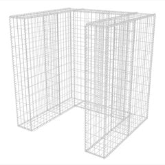 Gabions 1 atkritumu konteineram, 110x100x120 cm cena un informācija | Komposta kastes un āra konteineri | 220.lv