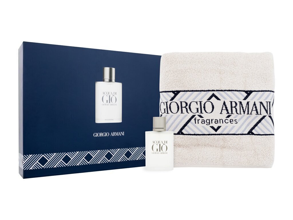 Giorgio Armani Acqua di Gio Pour Homme EDT dāvanu komplekts vīriešiem 100 ml цена и информация | Vīriešu smaržas | 220.lv