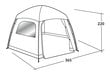 Telts Easy Camp Moonlight Yurt, brūna cena un informācija | Teltis | 220.lv