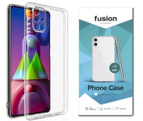 Fusion Ultra Clear Series 2 мм силиконовый чехол для Samsung M515 Galaxy M51, прозрачный (EU Blister) цена и информация | Чехлы для телефонов | 220.lv