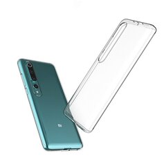 Hallo Ultra Back Case 1 mm Aizmugurējais Silikona Apvalks Priekš Xiaomi Redmi Mi 10 Lite Caurspīdīgs цена и информация | Чехлы для телефонов | 220.lv