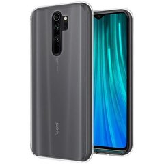 Hallo Ultra Back Case 0.3 mm Aizmugurējais Silikona Apvalks Xiaomi Redmi Note 8T Caurspīdīgs цена и информация | Чехлы для телефонов | 220.lv