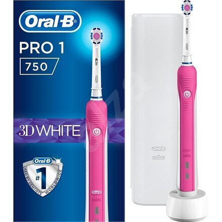 Oral-B PRO 1 750 цена и информация | Elektriskās zobu birstes | 220.lv