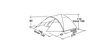 Telts Easy Camp Quasar 200, zaļa cena un informācija | Teltis | 220.lv