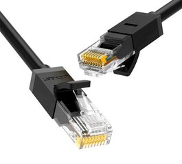Ugreen LAN Кабель / 5e cat / RJ45 / 0.5 м / черный цена и информация | Кабели и провода | 220.lv