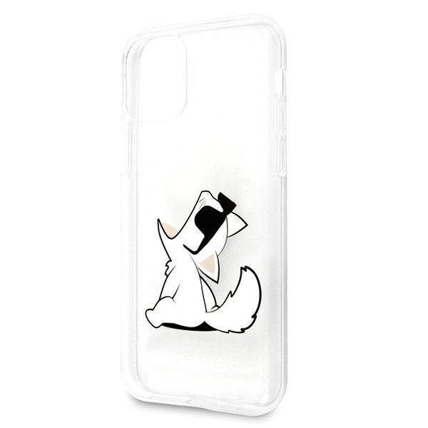 Telefona vāciņš Karl Lagerfeld KLHCN61CFNRC iPhone 11 hardcase transparent Choupette Fun cena un informācija | Telefonu vāciņi, maciņi | 220.lv