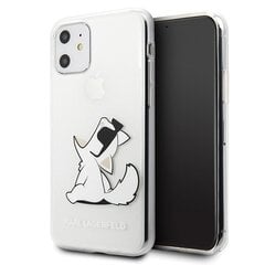 Чехол для телефона Karl Lagerfeld KLHCN61CFNRC iPhone 11 hardcase transparent Choupette Fun цена и информация | Чехлы для телефонов | 220.lv