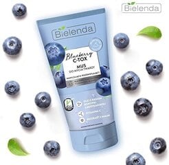 Attīrošas sejas putas Bielenda Blueberry C-TOX, 135 g cena un informācija | Sejas ādas kopšana | 220.lv