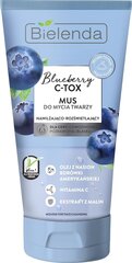 Пенка очищающая для лица Bielenda Blueberry C-TOX, 135 г цена и информация | Средства для очищения лица | 220.lv