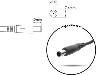 Mitsu 18.5V, 3.5A cena un informācija | Lādētāji portatīvajiem datoriem | 220.lv