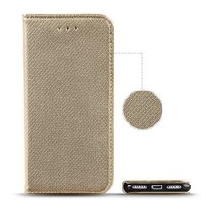 Hallo Smart Magnet Book Case Grāmatveida Maks Telefonam Samsung Galaxy A21 Zeltains cena un informācija | Telefonu vāciņi, maciņi | 220.lv