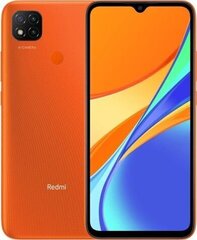 Xiaomi Redmi 9C NFC, 32GB, Dual SIM, Orange cena un informācija | Mobilie telefoni | 220.lv