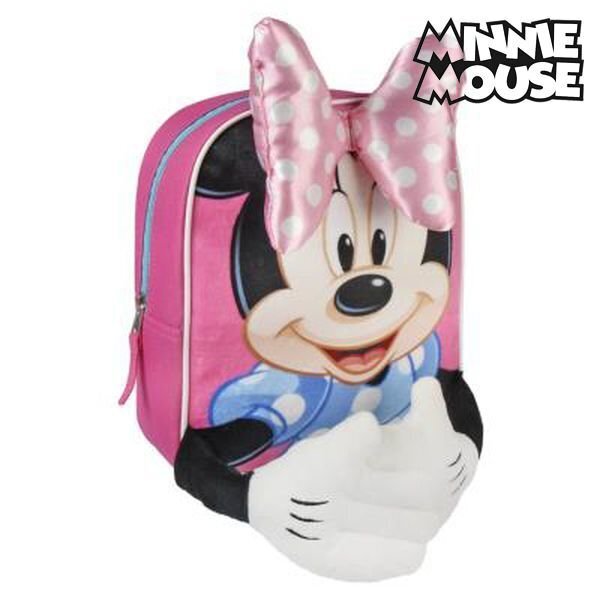 Mugursoma meitenēm Cerda Minnie Mouse/ Pele Minnija, rozā cena un informācija | Skolas somas | 220.lv