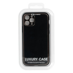 Чехол для iPhone 7 / 8 / SE 2020 Luxury, черный цена и информация | Чехлы для телефонов | 220.lv