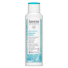 Mitrinošs šampūns Lavera Basis Sensitive, 250 ml cena un informācija | Šampūni | 220.lv