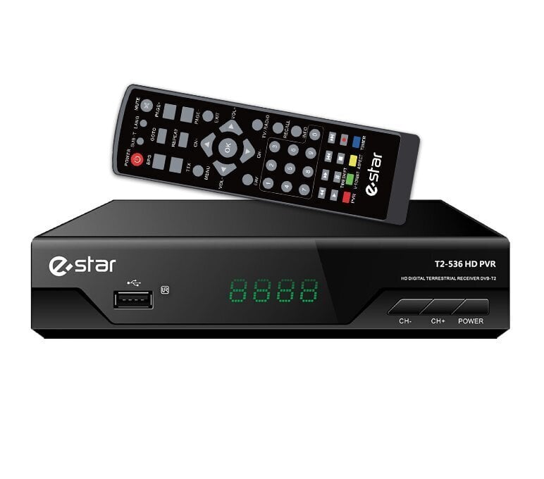 eStar T2-536 HD PVR цена и информация | Virszemes TV uztverēji | 220.lv