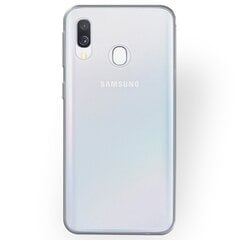 Hallo Ultra Back Case 1 mm Aizmugurējais Silikona Apvalks Priekš Samsung A105 Galaxy A10 Caurspīdīgs cena un informācija | Telefonu vāciņi, maciņi | 220.lv