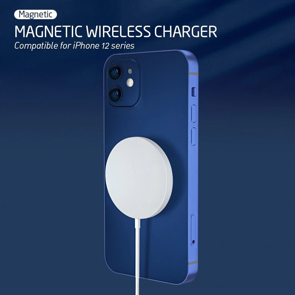 Magnētiska bezvadu QI lādētāja ātra uzlāde Iphone 12 Mini / 12/12 Pro / 12 Pro Max цена и информация | Lādētāji un adapteri | 220.lv