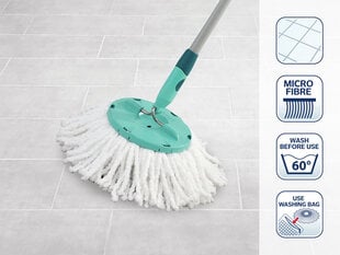 LEIFHEIT Maināmo mopu komplekts 2gab., Clean Twist Disc Mop cena un informācija | Leifheit Outlet veikals | 220.lv