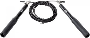 Скакалка IQ Projump 300 см, черная цена и информация | Скакалка Tunturi Pro Adjustable Speed Rope | 220.lv