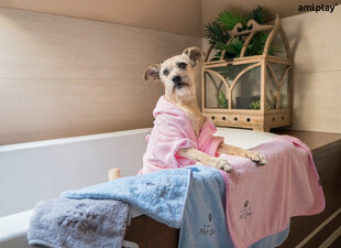 Amiplay коврик для ванной SPA Grey, L цена и информация | Средства по уходу за животными | 220.lv