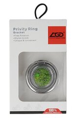 LGD Liquid Stars Ring универсальный держатель: кольцо для телефона, серебристый - зеленый цена и информация | Держатели для телефонов | 220.lv